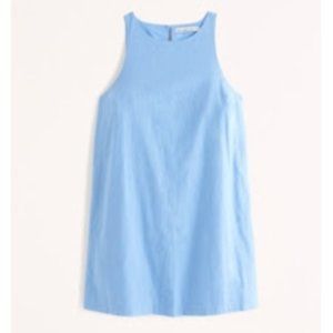 abercrombie linen mini dress